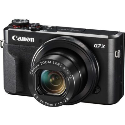 Canon PowerShot G7X Mark II Digital Camera (Black)