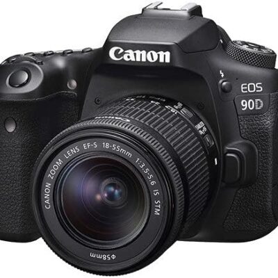 Canon 90D Digital SLR Camera with 18-55 is STM Lens