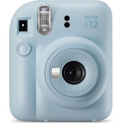 Fujifilm Instax MINI 12 Instant Camera, Pastel Blue