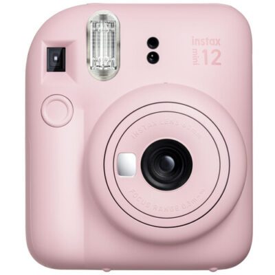 Fujifilm Instax MINI 12 Instant Camera, Blossom Pink