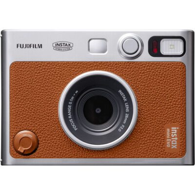 Fujifilm INSTAX MINI EVO™ Hybrid Instant Cameras, Brown