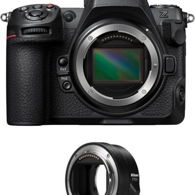 Nikon Z8 Mirrorless Camera (Body Only) Bundle with Nikon FTZ II Mount Adapter