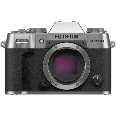 FUJIFILM X-T50 Mirrorless Camera Body (Silver)