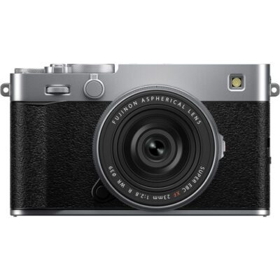 FUJIFILM X-E5 Mirrorless Camera with XF 23mm f/2.8 Lens (Silver)