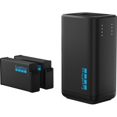 GoPro Dual-Battery Charger with Enduro Batteries for MAX2