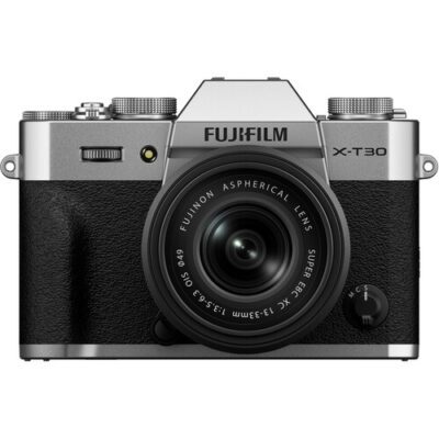 FUJIFILM X-T30 III Mirrorless Camera with 13-33mm f/3.5-6.3 Lens (Silver)